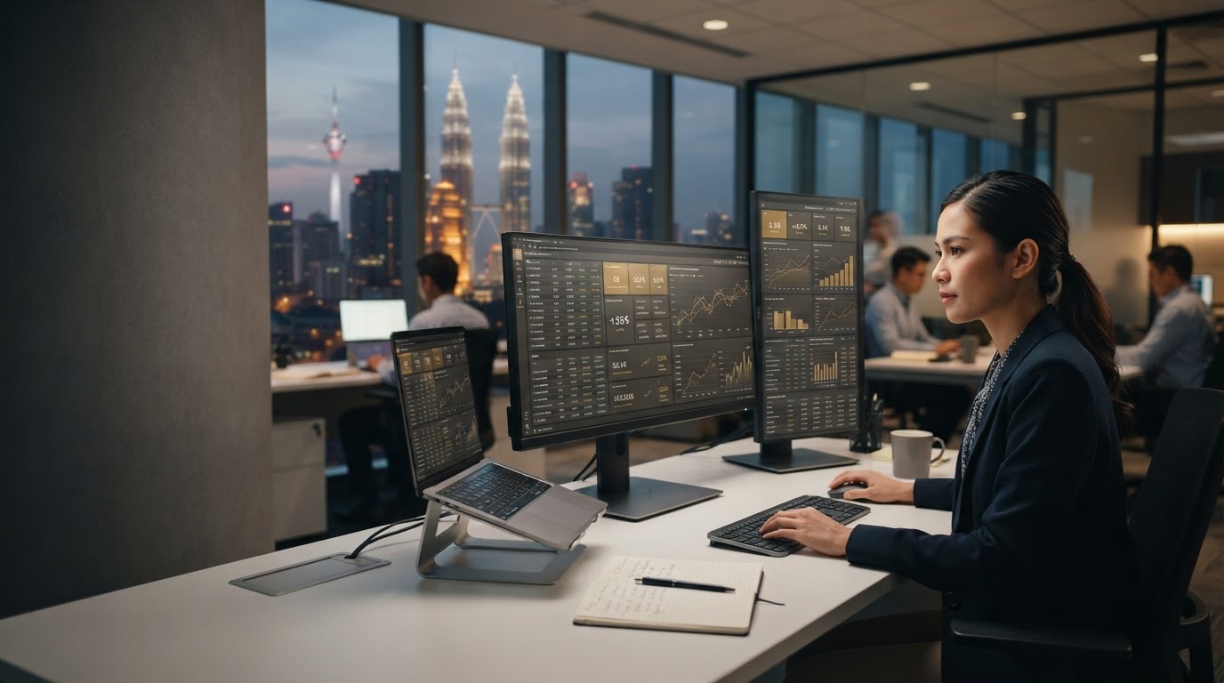 Forte Fondeza analytical dashboard overlay representing structured investment advantages